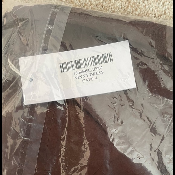 NWT  Reformation Vinny Dress cafe - Picture 5 of 8